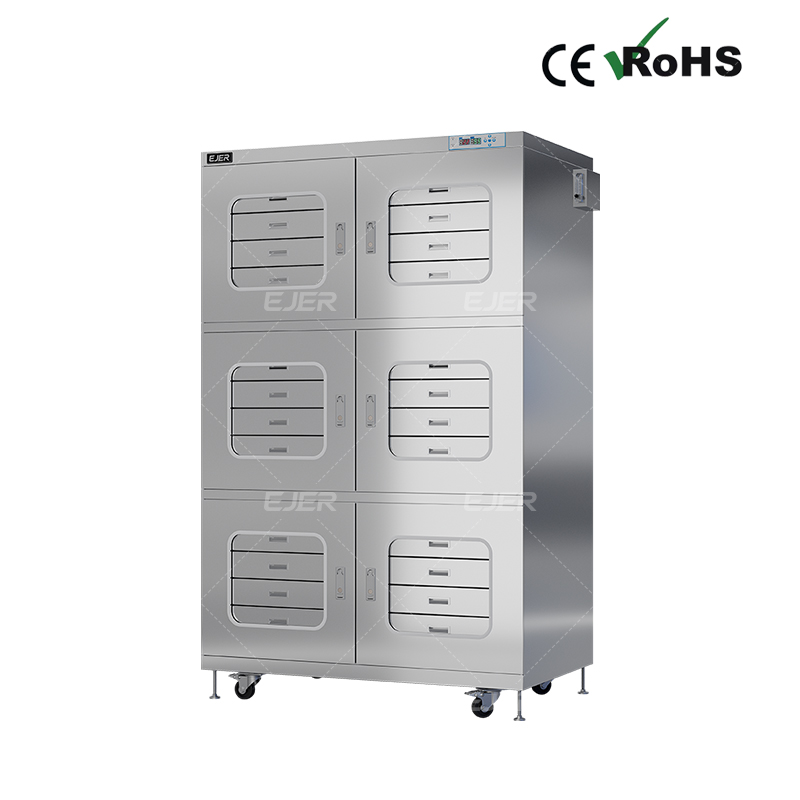 SUS304 N2 cabinet with drawers