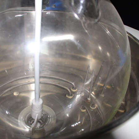Single glass reactor(30L)
